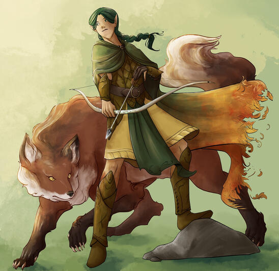 Half Elf Archer